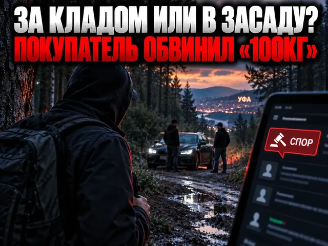 Kraken: покупатель обвинил магазин «100кг» в возможной подставе
