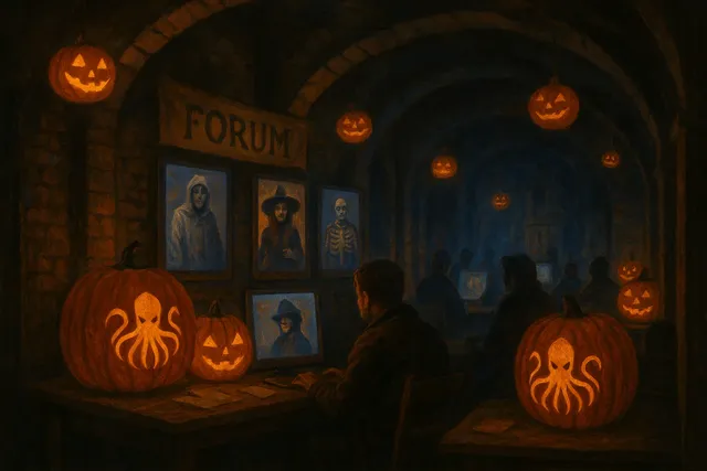 Halloween на Kraken: на форуме стартовал тематический конкурс