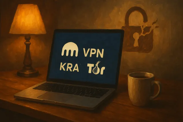 Подключение к KRAKEN с помощью VPN и мостов Tor