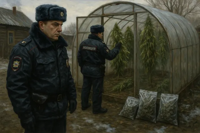 В Красноярском крае задержан мужчина с 37 кг конопли и марихуаны