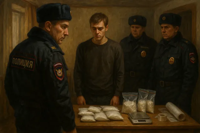 Красноярские полицейские изъяли 3 кг эфедрона у 25-летнего сбытчика