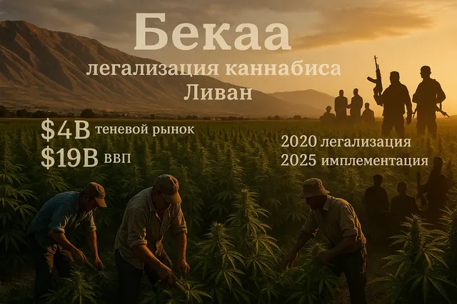 Как Ливан пытается легализовать гашиш и сломать миллиардный чёрный рынок