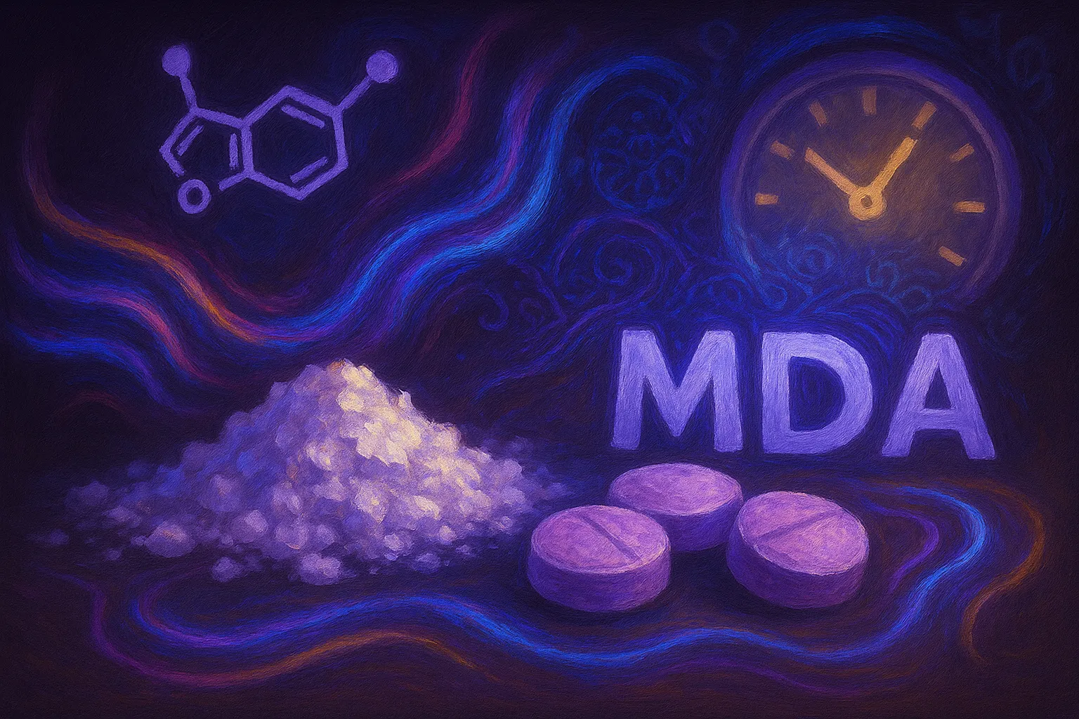 Воздействие MDA на серотониновые рецепторы
