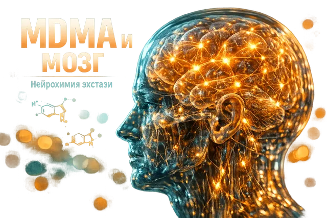 Мозг под воздействием MDMA - серотонин, эмпатия и нейрохимия экстази