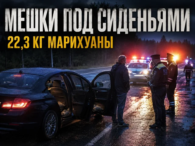 Марихуана под сиденьями: в Боровичском районе изъяли 22,3 кг