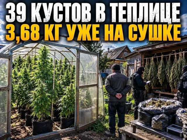 Мордовия: у жителя нашли 39 кустов и 3,68 кг высушенной конопли