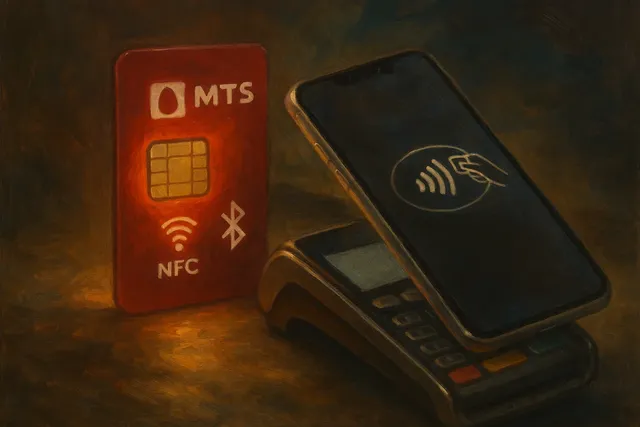 МТС представила SIM-карту с NFC и Bluetooth для бесконтактных платежей