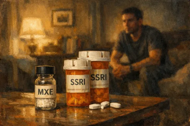 Метоксетамин и СИОЗС - серотонинергическое взаимодействие