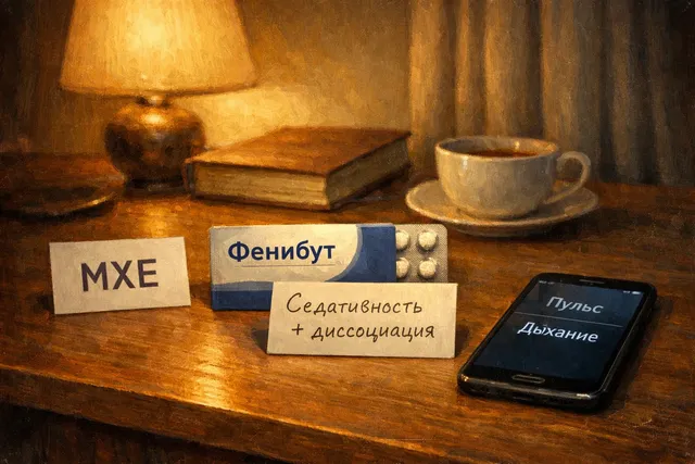 Метоксетамин (MXE) и фенибут - седативность, диссоциация и почему сочетание может сорвать контроль