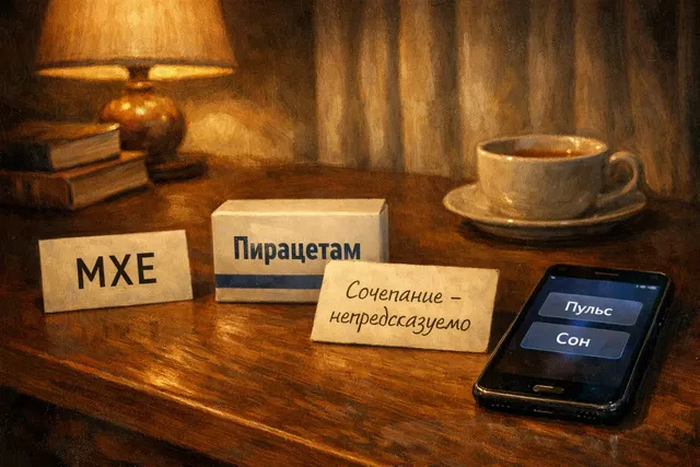 Метоксетамин (MXE) и пирацетам - как меняется диссоциация и почему сочетание непредсказуемо