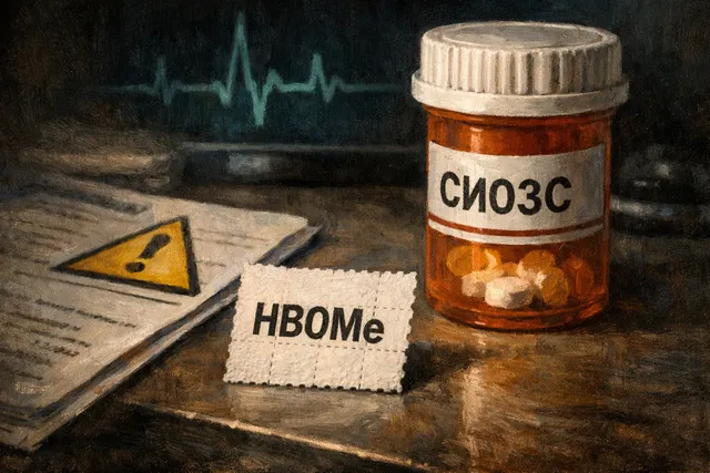 NBOMe и СИОЗС - почему сочетание легко выходит из-под контроля