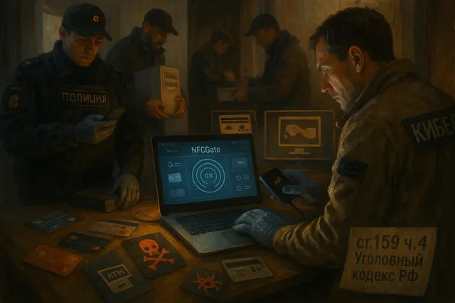 Задержаны создатели NFCGate: серия дистанционных хищений на 200 млн рублей