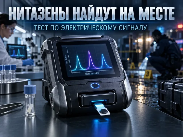 Нитазены хотят определять на месте: новый электрохимический тест