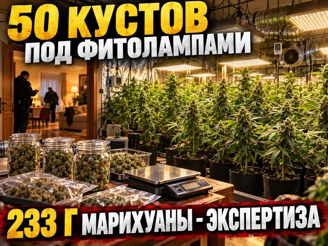 В Нижнем Новгороде нашли 50 кустов конопли и более 330 г наркотиков