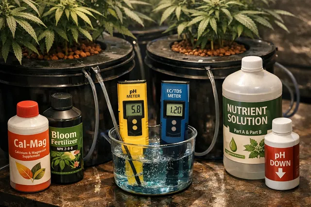 Состав питательного раствора для DWC-гидропоники