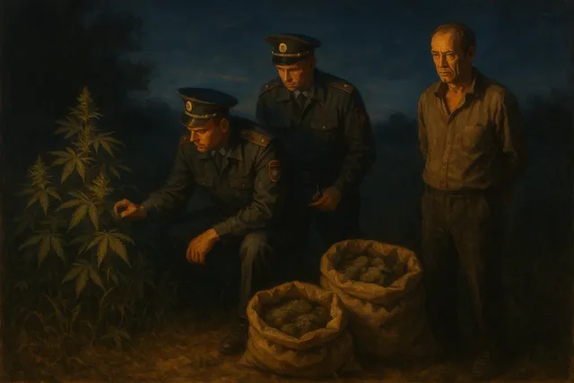 Полиция Орловской области изъяла 6 кг марихуаны и 125 кустов конопли