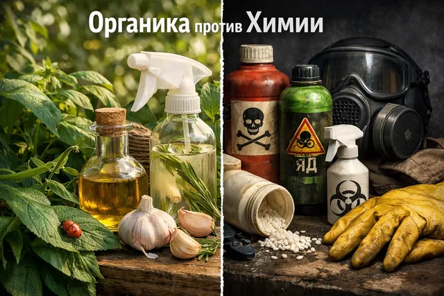 Органические и химические средства защиты растений: сравнение подходов
