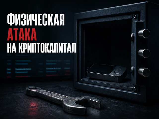 Физические атаки на криптоинвесторов: риск смещается в офлайн