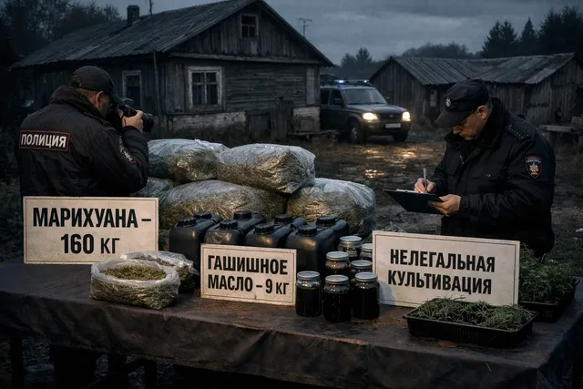 В Приморье изъяли 160 кг марихуаны и 9 кг гашишного масла
