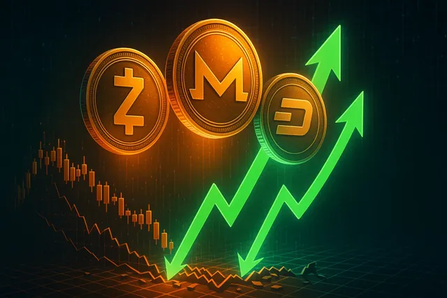 Анонимные криптовалюты Zcash, Monero и Dash первыми восстановились