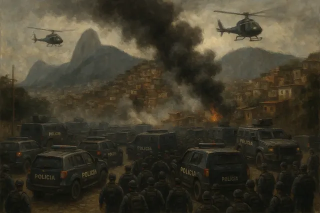 ровавая операция в Рио-де-Жанейро: более 100 погибших в столкновении с полицией