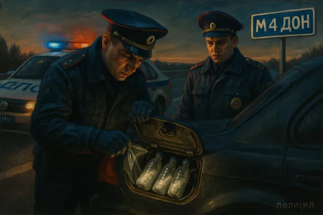 В Ростовской области задержали наркокурьера с 3 кг мефедрона