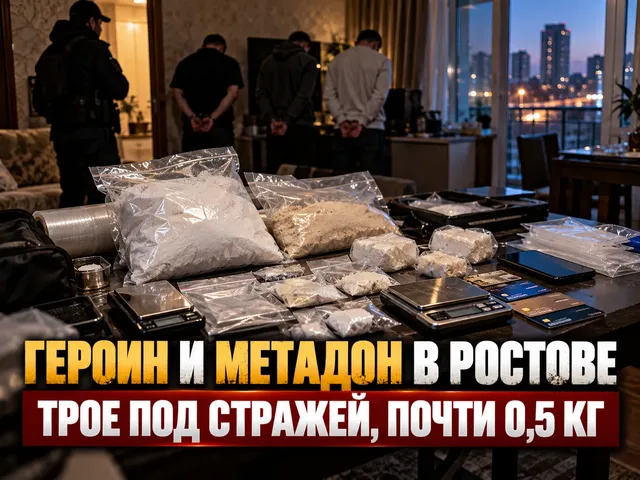Ростов: троих иностранцев подозревают в сбыте героина и метадона