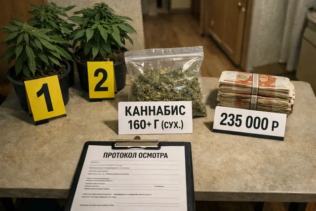 Рыбинск: 235 тыс. за молчание и кусты конопли в квартире