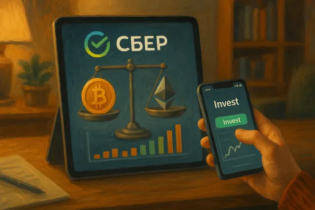 Сбербанк запустил ЦФА на биткоин и Ethereum для квалифицированных инвесторов