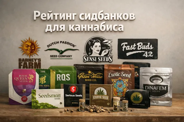 Рейтинг сидбанков - лучшие банки семян каннабиса