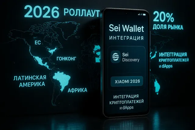Интеграция криптокошелька Sei Wallet в смартфоны Xiaomi с 2026 года