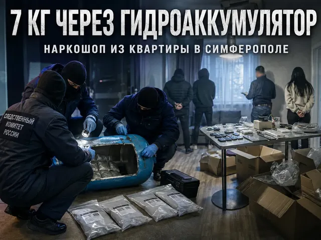 В Крыму пресекли наркошоп с поставкой через гидроаккумулятор