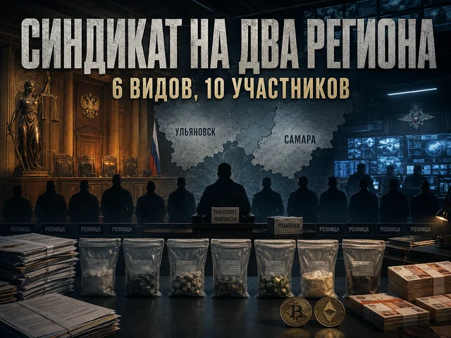 Наркосообщество в Ульяновске: 10 человек и шесть видов наркотиков