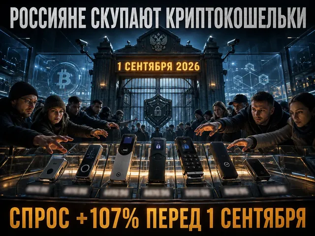 Продажи аппаратных криптокошельков на М.Видео выросли на 107%