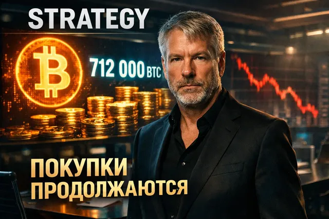 Strategy продолжает скупку биткоина на фоне падения собственных акций