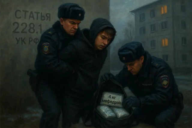 Разбор задержания студента с 4 кг мефедрона в Югре: схема и фабула 228.1