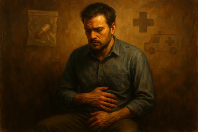 Экстренная помощь при случайном проглатывании закладки с наркотиками.