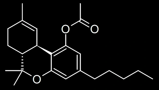 Synthesis of THC-O-acetate from THC.webp