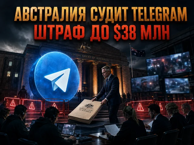Австралия подала в суд на Telegram из-за экстремистских видео