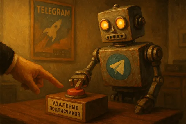 Бот Telegram может удалять подписчиков без разрешения администратора