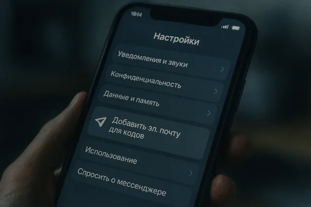 Telegram добавил email-кнопку для кодов подтверждения в РФ