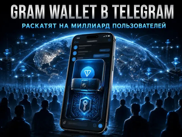 Gram Wallet в Telegram: Дуров начал запуск нового криптокошелька