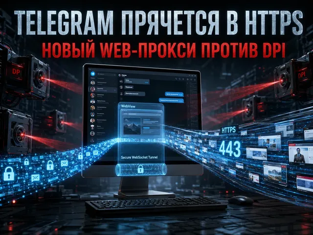 Telegram Desktop 7.1 получил WEB-прокси для маскировки трафика