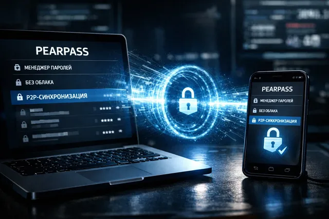 Tether запустила PearPass - менеджер паролей без облака