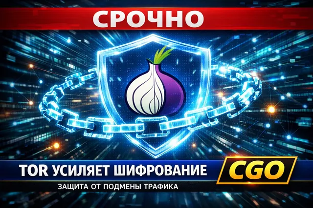 Tor внедряет CGO: новый слой шифрования и защита трафика