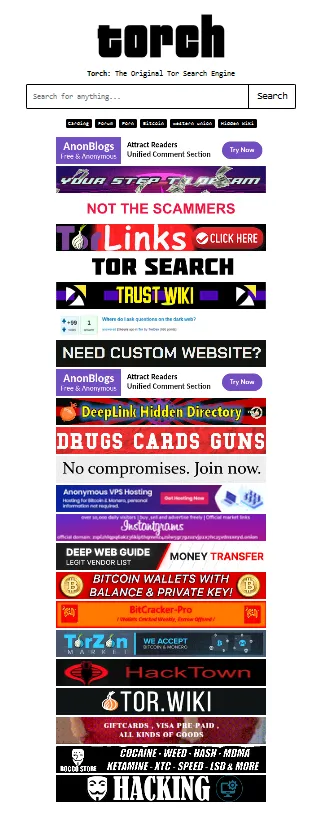 Torch search engine for those who search on the dark web.webp