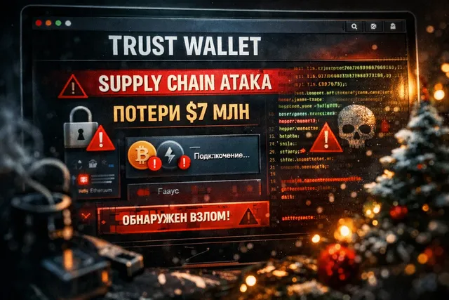 Взлом Trust Wallet: хакеры украли $7 млн через Chrome-расширение
