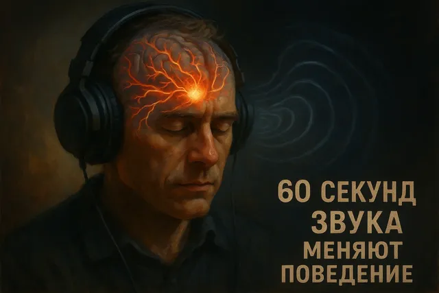 Ультразвук против привычек: как 60 секунд меняют работу мозга