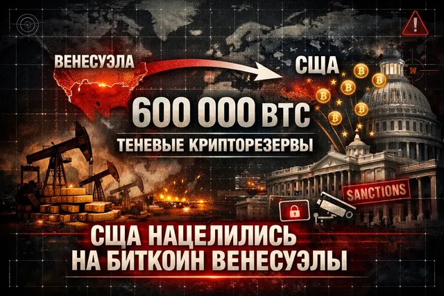 США нацелились на теневые крипторезервы Венесуэлы на $60 млрд