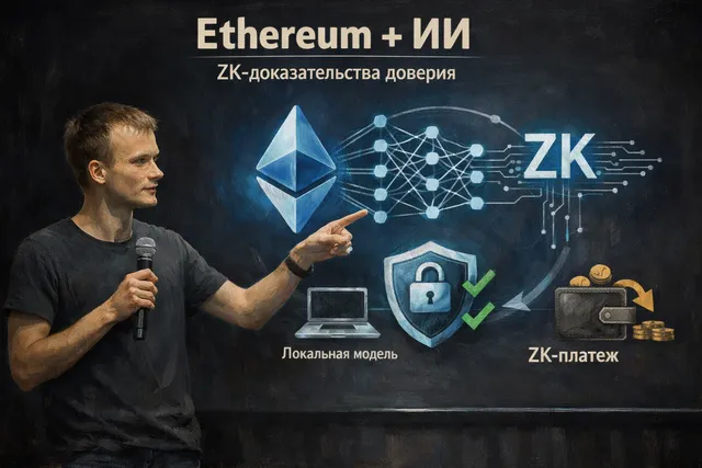 Ethereum и ИИ: план Бутерина про ZK, локальные модели и агентов